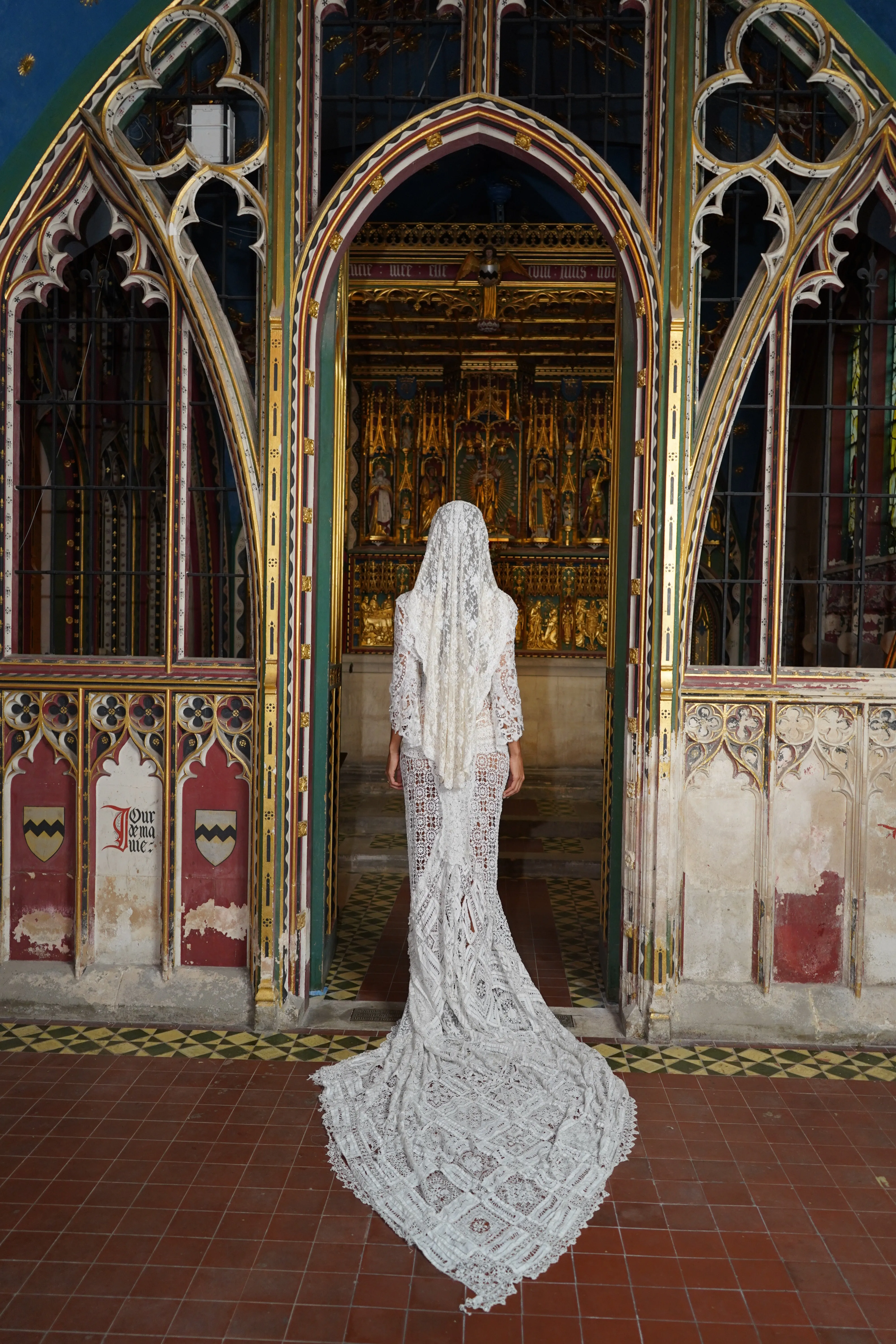 18th Century Lace Gown