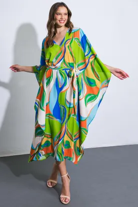 A BEAUTIFUL SIGHT WOVEN KAFTAN DRESS