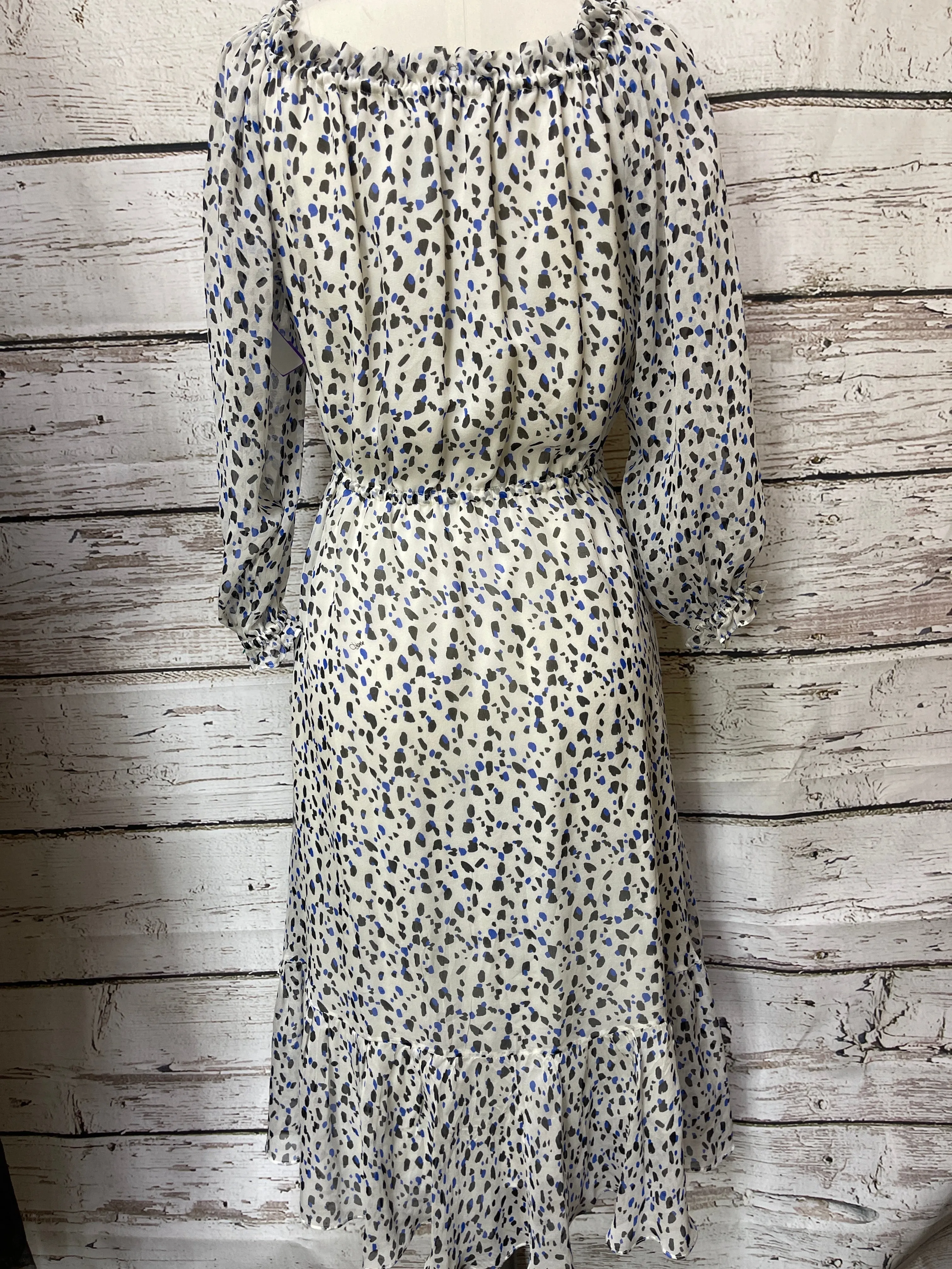 Animal Print Dress Designer Diane Von Furstenberg, Size Xs