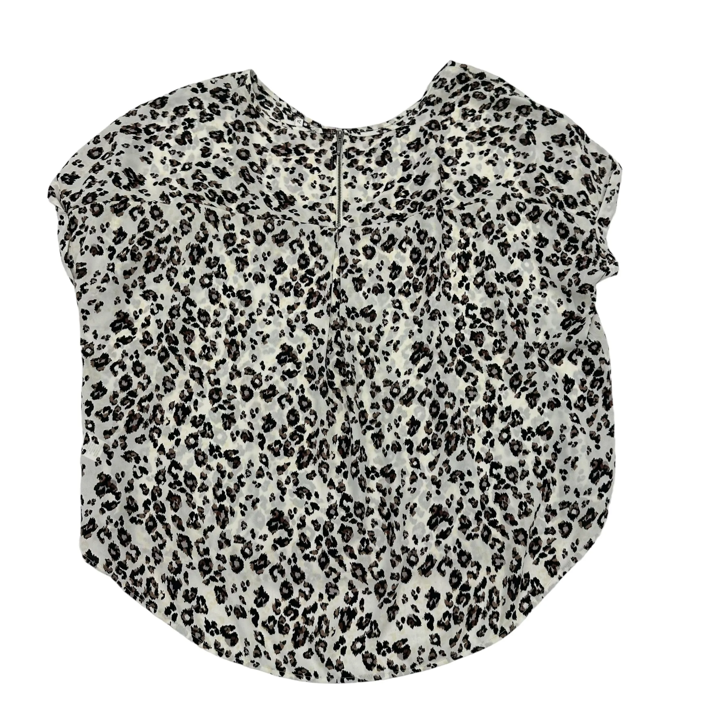 ANIMAL PRINT TOP SS by MAURICES Size:2X