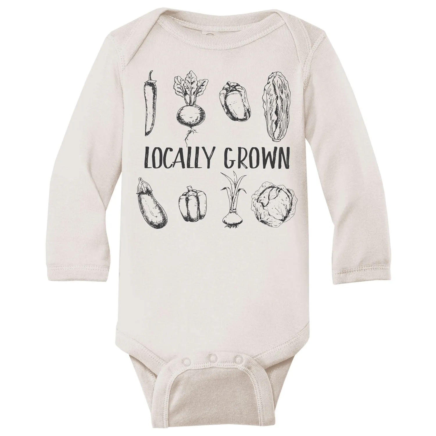 Bee Honey Babies Locally Grown Bodysuit