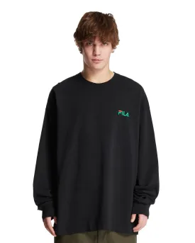 Black Cotton F  T-shirt