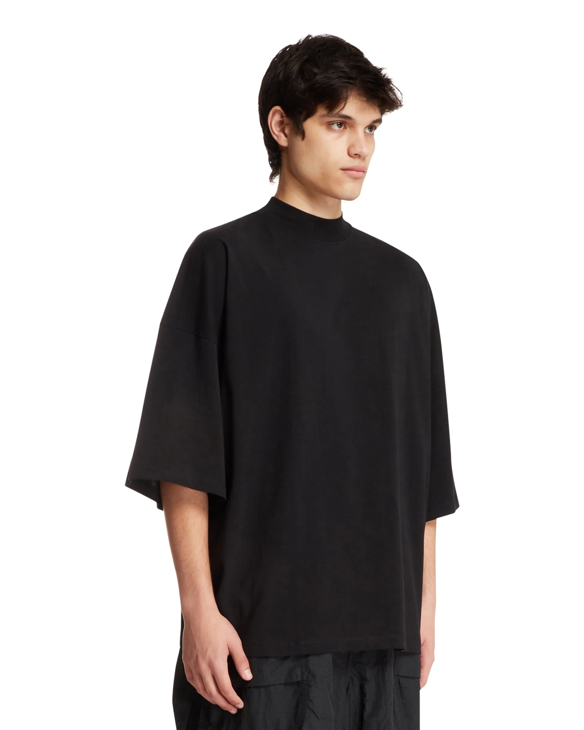 Black Crew-Neck T-Shirt