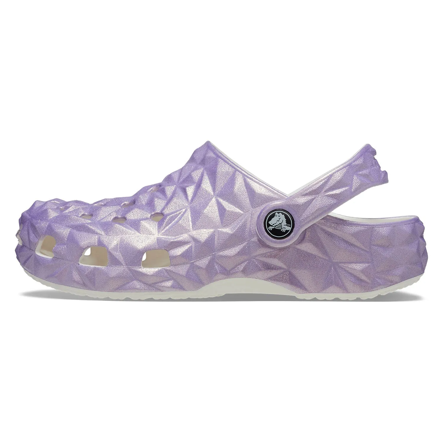 Classic Iridescent Geometric Clog Kids (Age 5 )