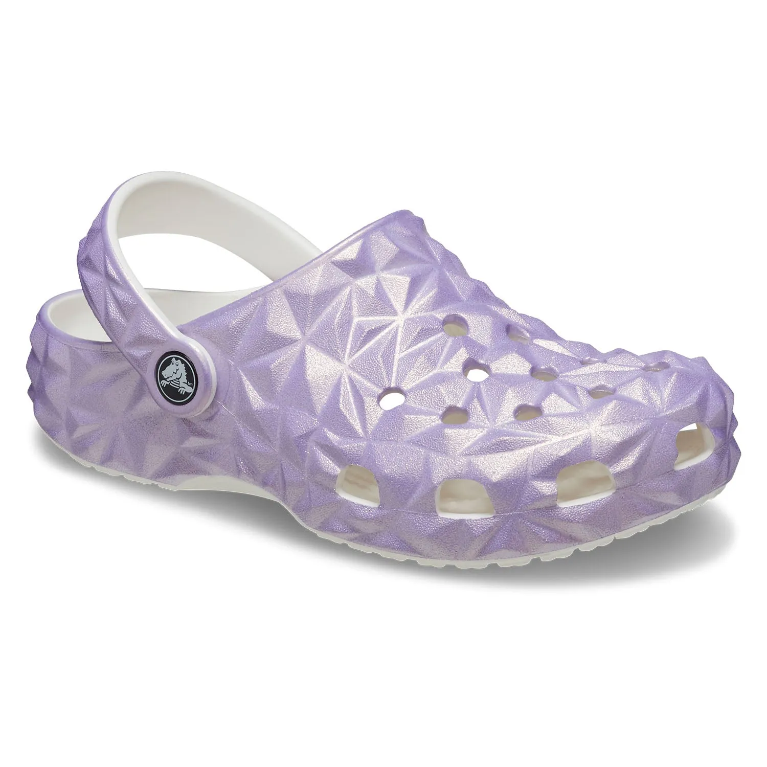 Classic Iridescent Geometric Clog Kids (Age 5 )