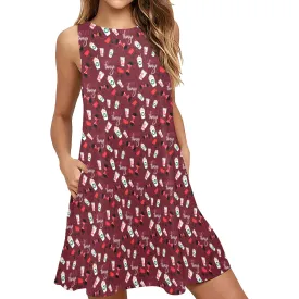 Favorite Things Sleeveless A-Line Pocket Dress