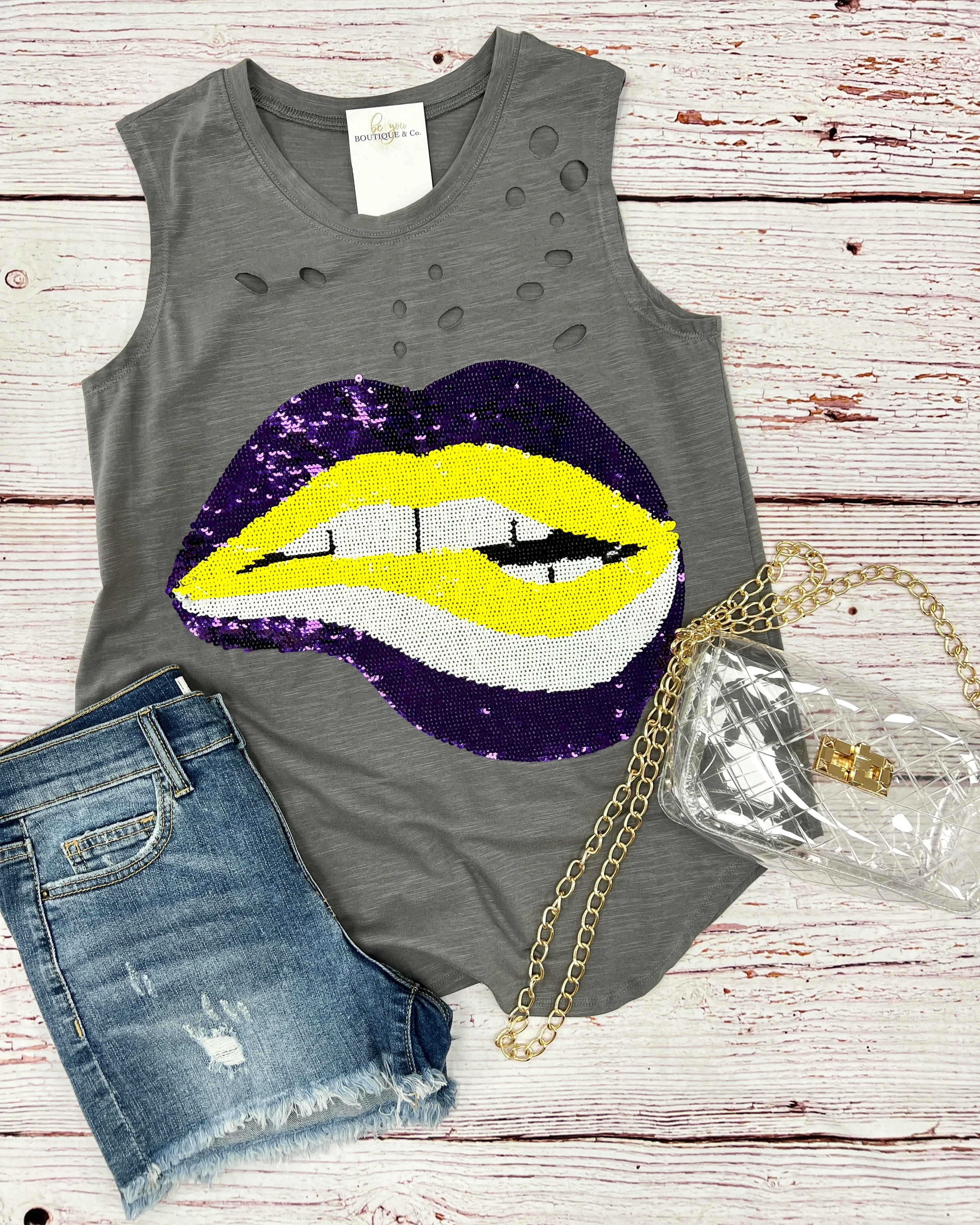 Flashy Lips Tank