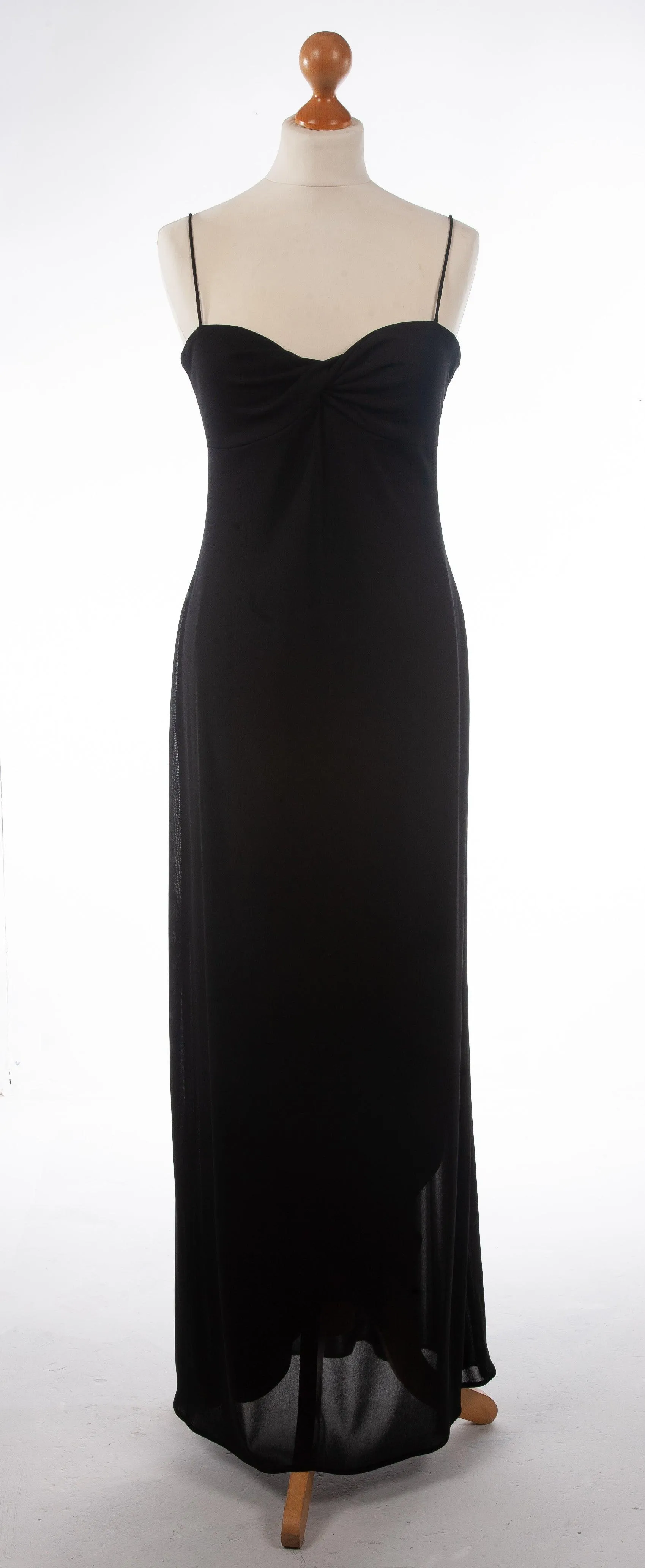 Laundry by Shelli Segal Black Evening Gown Size 8