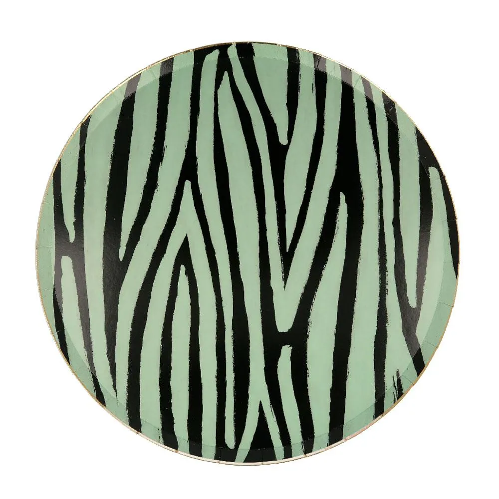 Meri Meri Safari Animal Print Dinner Plates (set of 8)