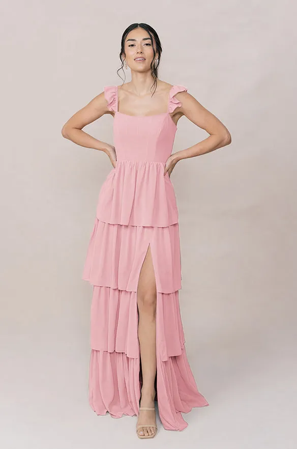 Poppy Chiffon Dress | Made To Order