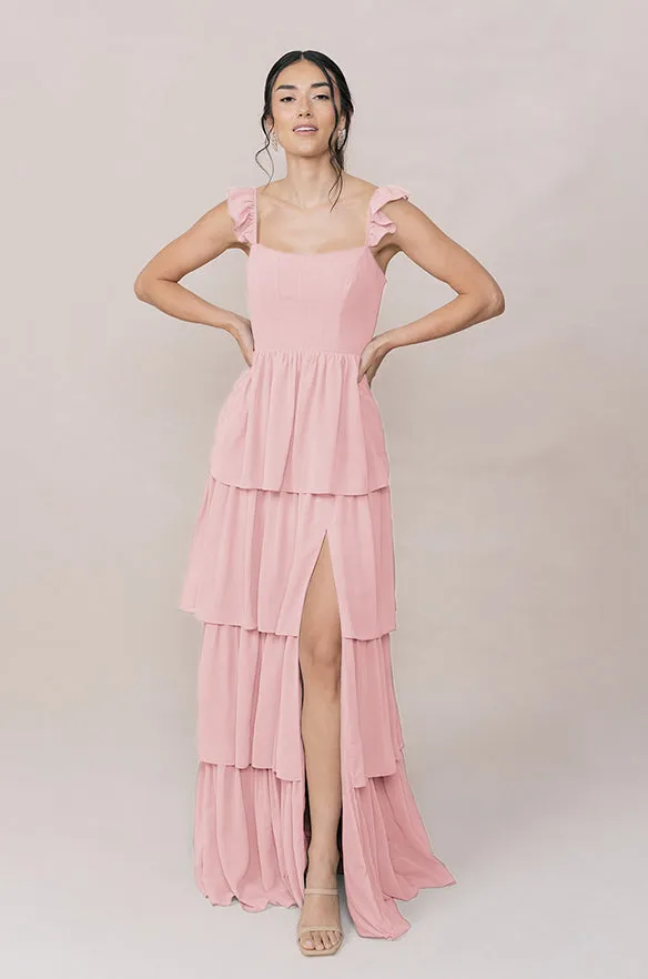 Poppy Chiffon Dress | Made To Order