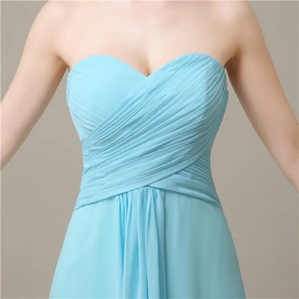 Pretty Sweetheart A-line Floor-Length Bridesmaid Dresses