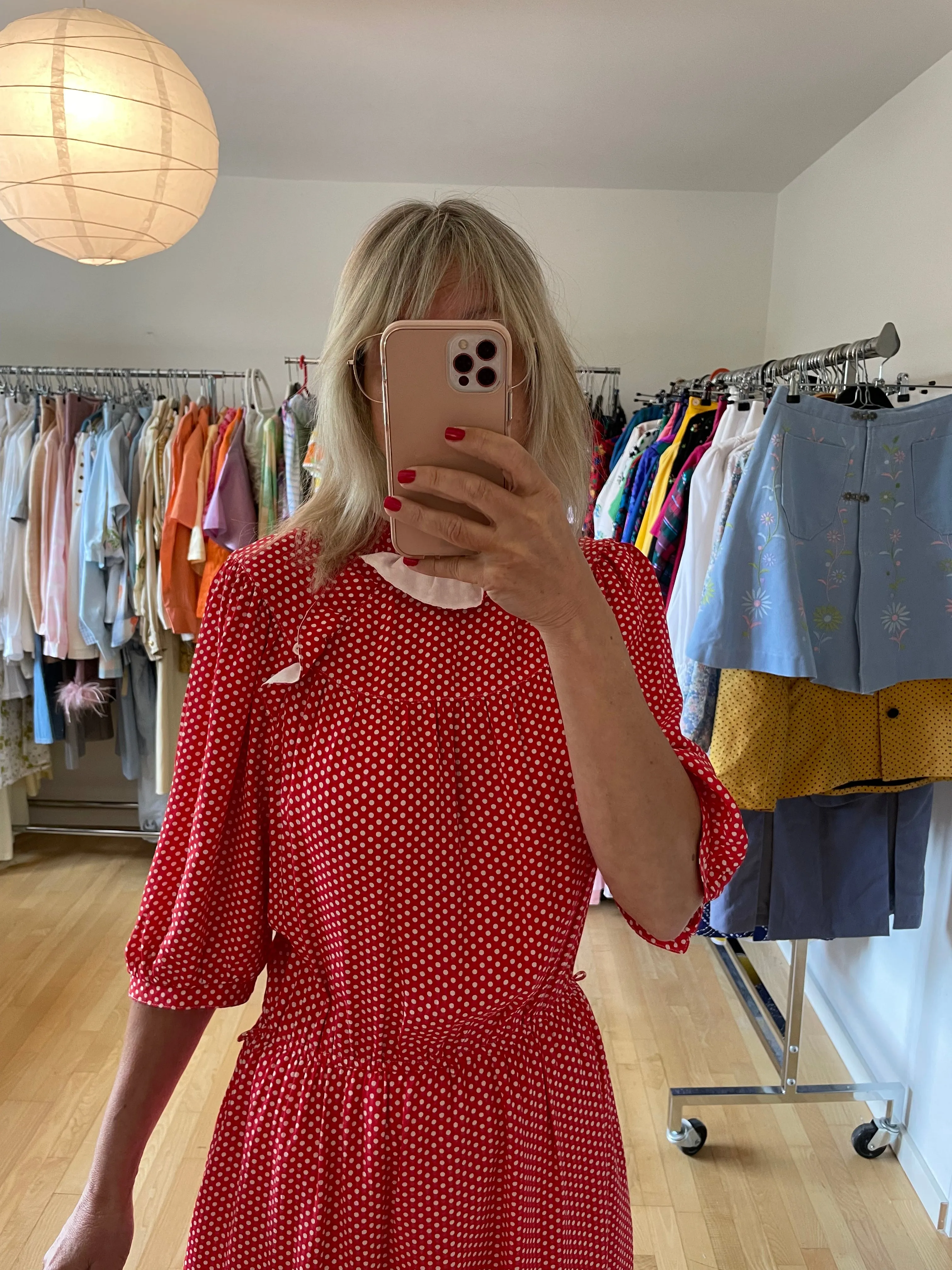 Red Polka Dot Dress