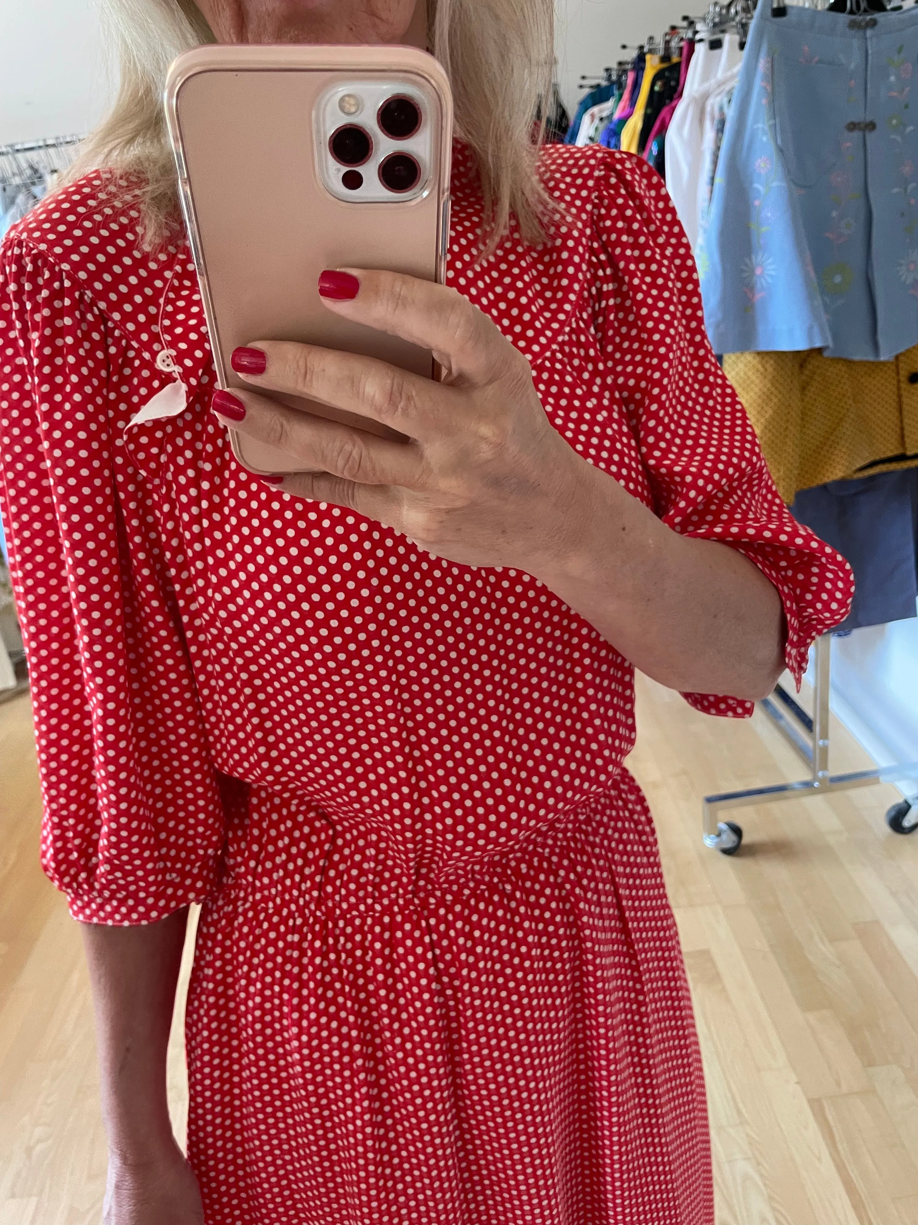 Red Polka Dot Dress