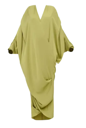 Tibara Kaftan Dress | Lime