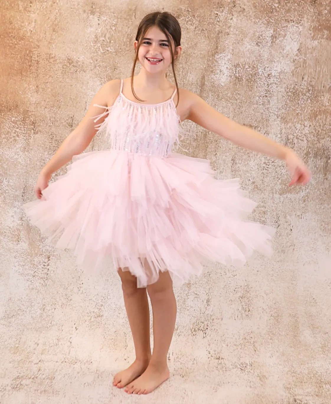 Tutu Du Monde Florence Feather Tutu Dress TDM 7865