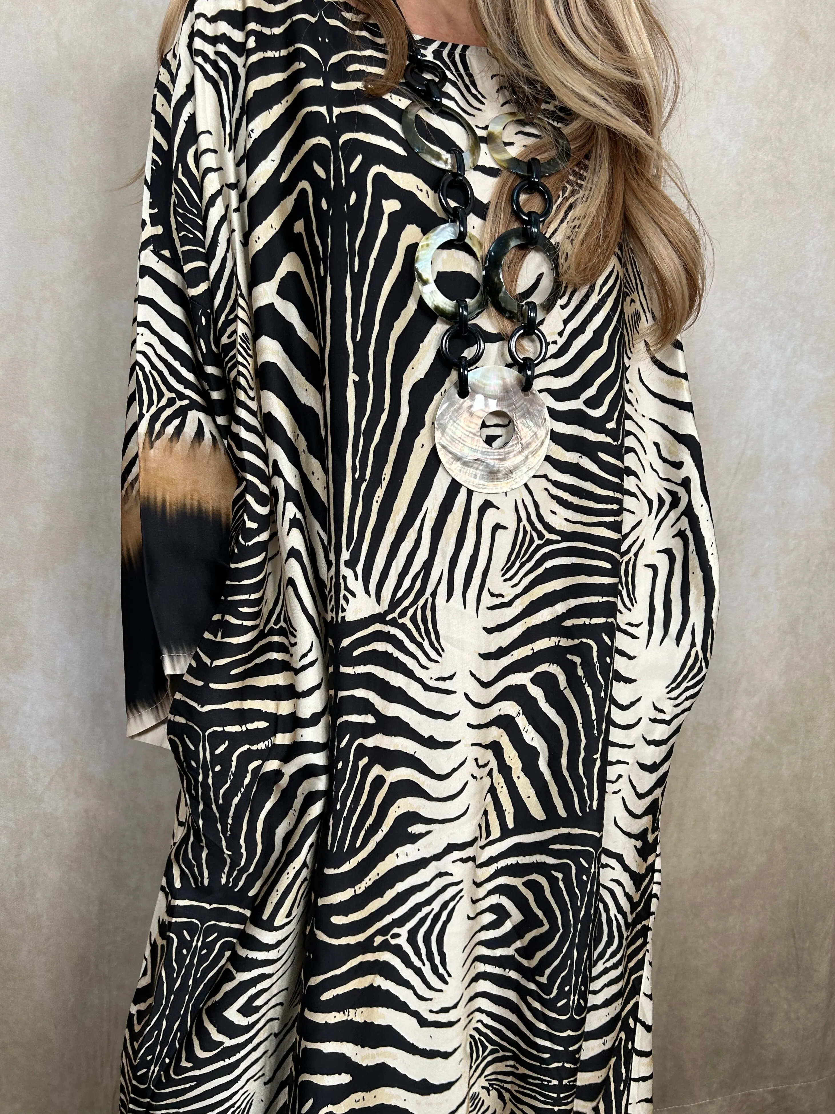 Zoe Zebra Dress